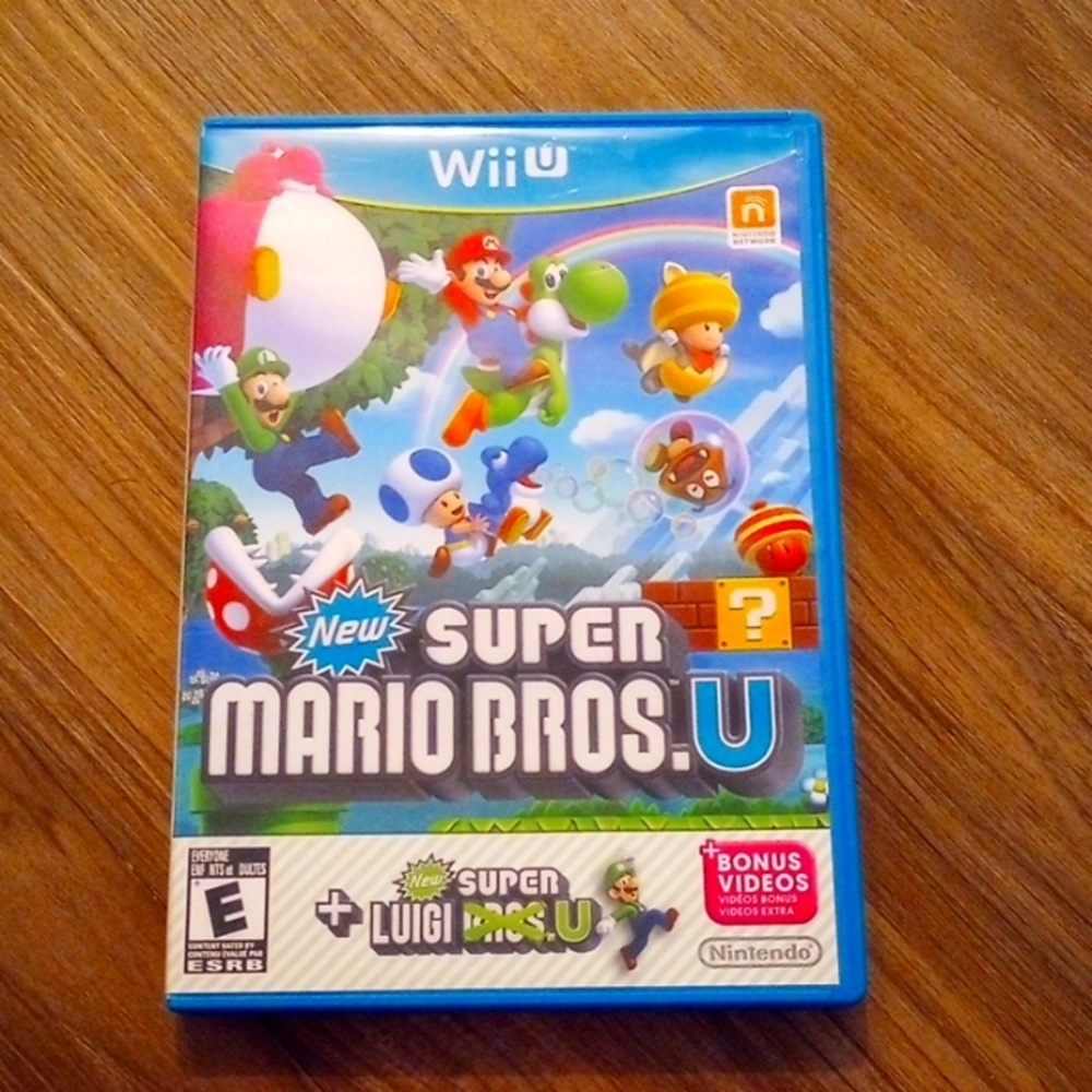 Wii u Super Mario bros U & super Luigi bros U